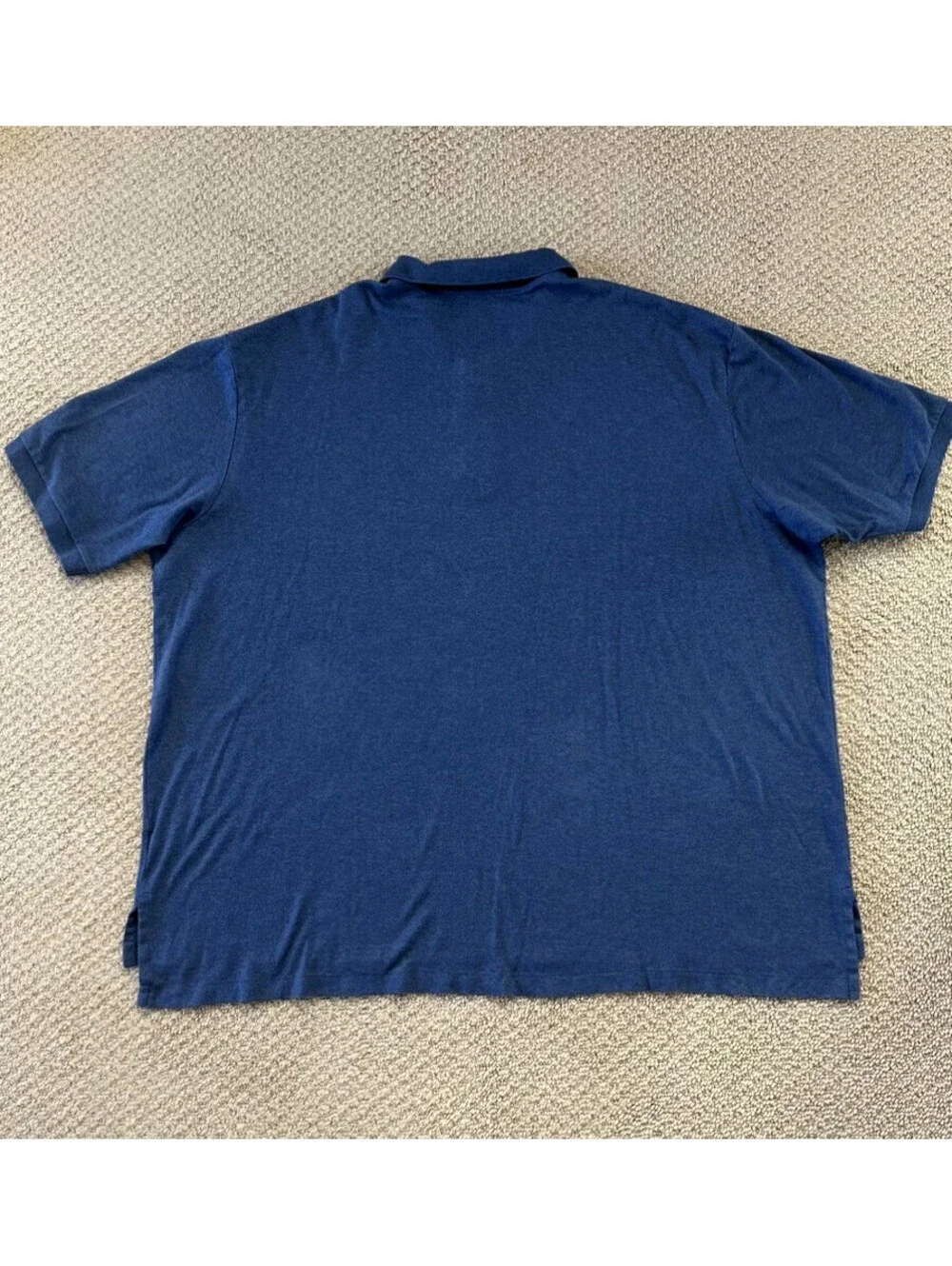 Polo Ralph Lauren Blue Pima Cotton Polo Shirt Mens 4XL Big & Tall